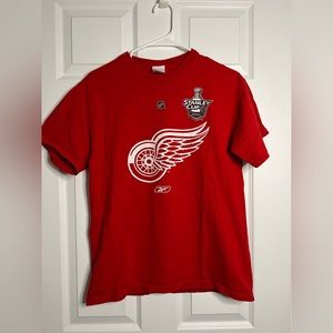 2008 Detroit Red Wings Stanley Cup Champions Shirt Size Medium